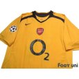 Photo3: Arsenal 2005-2006 Away Shirt #14 Thierry Henry Champions League Patch/Badge