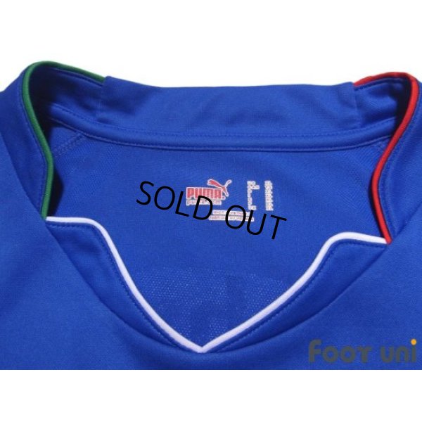 Photo5: Italy 2010 Home Shirt #19 Gianluca Zambrotta