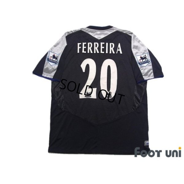 Photo2: Chelsea 2004-2005 Away Shirt #20 Paulo Ferreira BARCLAYS PREMIERSHIP Patch/Badge