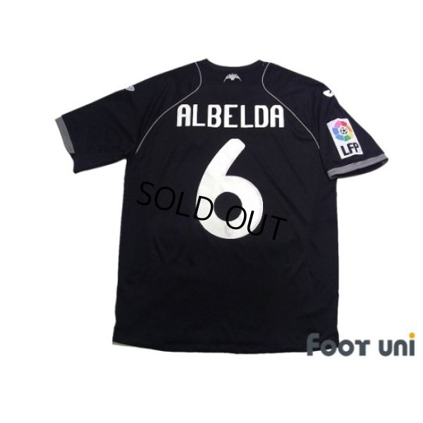 Photo2: Valencia 2011-2012 Away Shirt #6 David Albelda LFP Patch/Badge