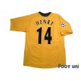 Photo2: Arsenal 2005-2006 Away Shirt #14 Thierry Henry Champions League Patch/Badge (2)