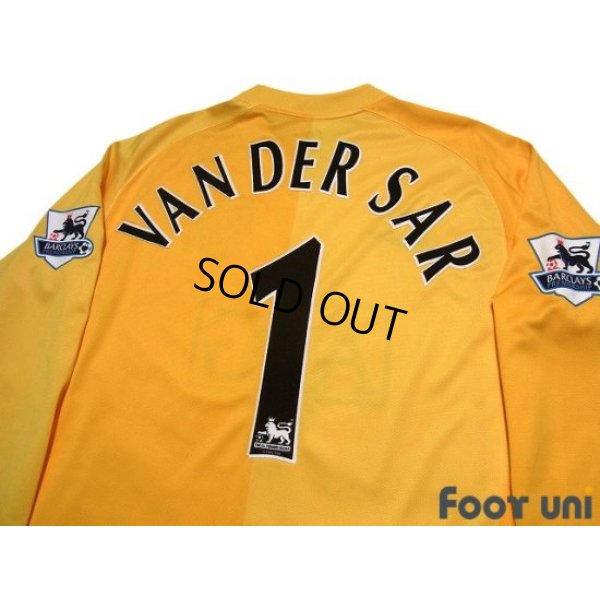 Photo4: Manchester United 2006-2007 GK Long Sleeve Shirt #1 Edwin van der Sar BARCLAYS PREMIERSHIP Patch/Badge w/tags