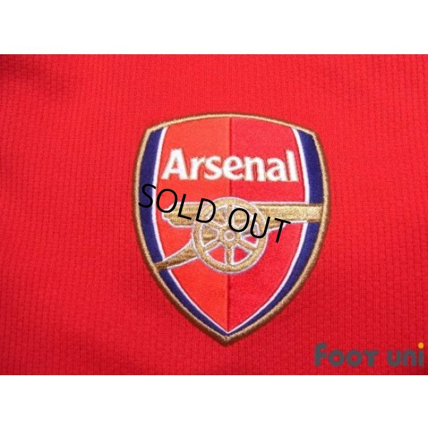 Photo6: Arsenal 2008-2010 Home Long Sleeve Shirt #11 van Persie