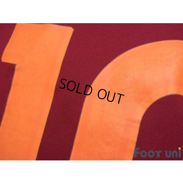 Photo7: AS Roma 2015-2016 Home Shirt #10 Francesco Totti
