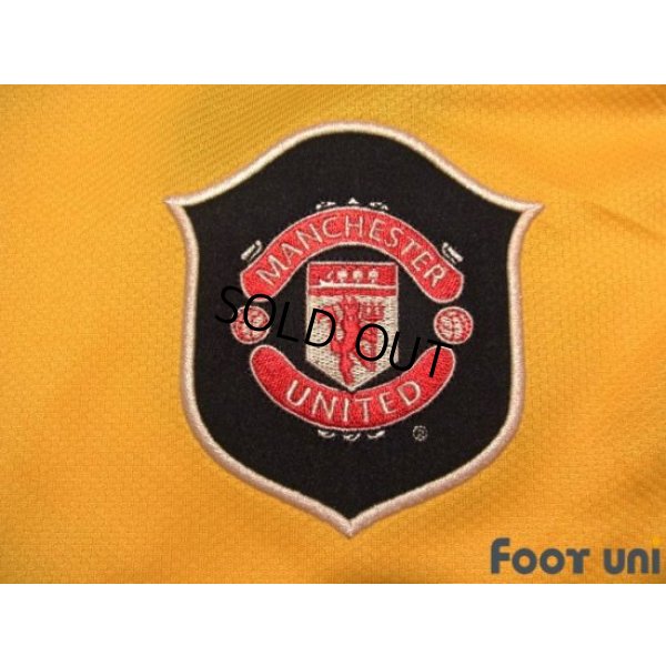 Photo6: Manchester United 2006-2007 GK Long Sleeve Shirt #1 Edwin van der Sar BARCLAYS PREMIERSHIP Patch/Badge w/tags