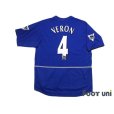 Photo2: Manchester United 2002-2003 Third Shirt #4 Juan Sebastian Veron The F.A. Premier League Patch/Badge w/tags (2)