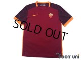 AS Roma 2015-2016 Home Shirt #10 Francesco Totti