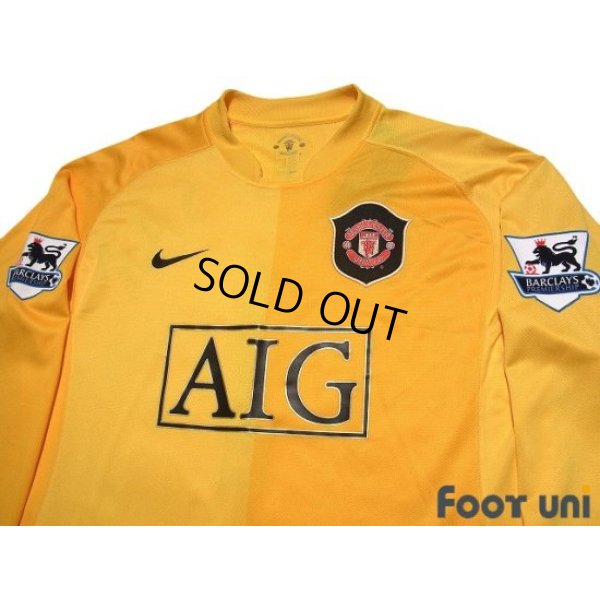 Photo3: Manchester United 2006-2007 GK Long Sleeve Shirt #1 Edwin van der Sar BARCLAYS PREMIERSHIP Patch/Badge w/tags