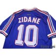 Photo4: France 1998 Home Shirt #10 Zinedine Zidane