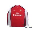 Photo1: Arsenal 2008-2010 Home Long Sleeve Shirt #11 van Persie (1)