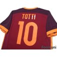 Photo4: AS Roma 2015-2016 Home Shirt #10 Francesco Totti