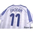 Photo4: Chelsea 2006-2007 Away Authentic Shirt #11 Didier Drogba