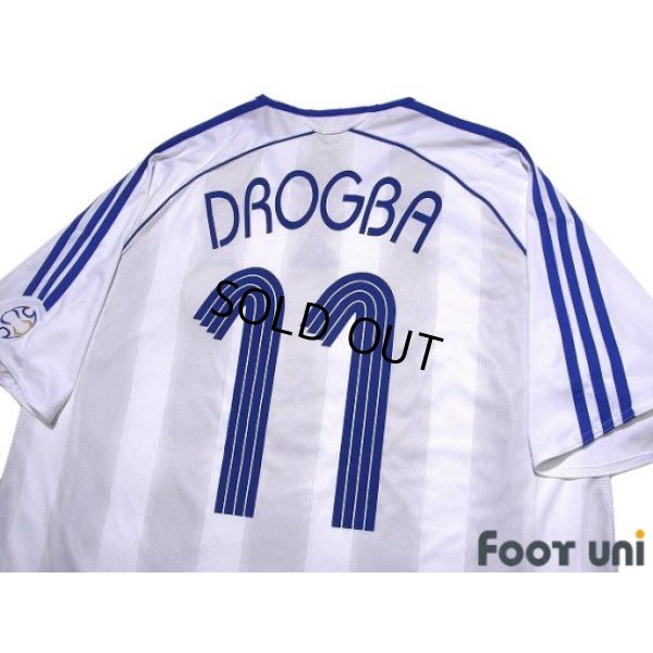 Photo4: Chelsea 2006-2007 Away Authentic Shirt #11 Didier Drogba