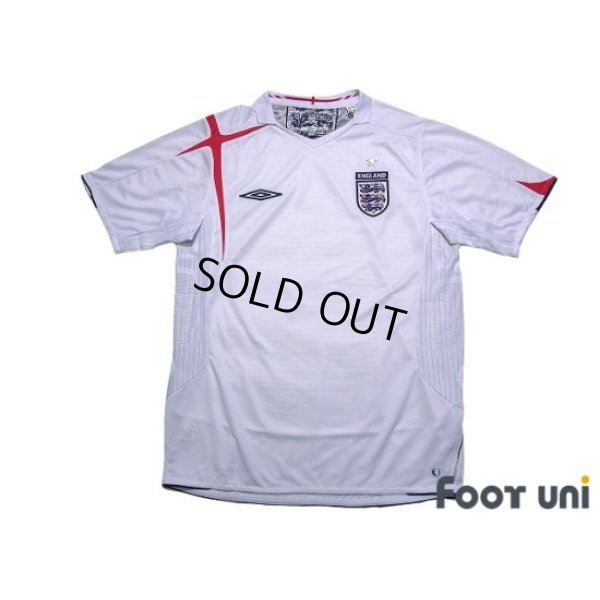 Photo1: England 2006 Home Shirt