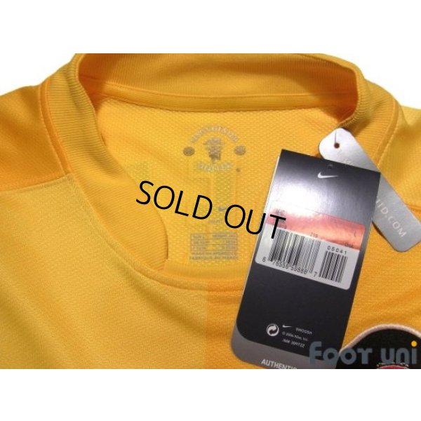 Photo5: Manchester United 2006-2007 GK Long Sleeve Shirt #1 Edwin van der Sar BARCLAYS PREMIERSHIP Patch/Badge w/tags