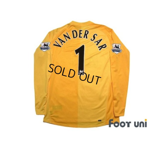 Photo2: Manchester United 2006-2007 GK Long Sleeve Shirt #1 Edwin van der Sar BARCLAYS PREMIERSHIP Patch/Badge w/tags