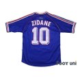 Photo2: France 1998 Home Shirt #10 Zinedine Zidane (2)