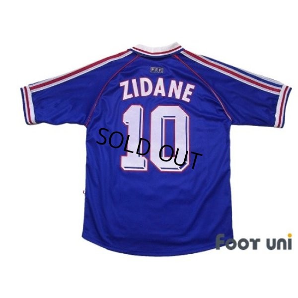 Photo2: France 1998 Home Shirt #10 Zinedine Zidane