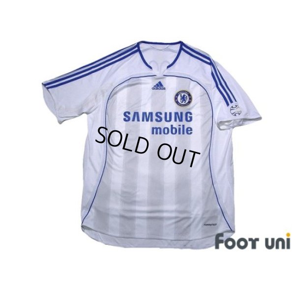 Photo1: Chelsea 2006-2007 Away Authentic Shirt #11 Didier Drogba