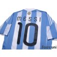 Photo4: Argentina 2010 Home Shirt #10 Lionel Messi