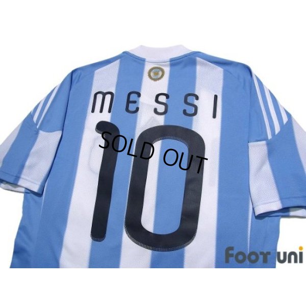 Photo4: Argentina 2010 Home Shirt #10 Lionel Messi