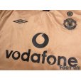 Photo6: Manchester United Centenario Reversible Long Sleeve Shirt #7 David Beckham Champions 2000-2001 The F.A. Premier League Patch/Badge