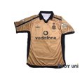 Photo1: Manchester United Centenario Reversible Long Sleeve Shirt #7 David Beckham Champions 2000-2001 The F.A. Premier League Patch/Badge (1)