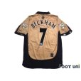 Photo2: Manchester United Centenario Reversible Long Sleeve Shirt #7 David Beckham Champions 2000-2001 The F.A. Premier League Patch/Badge (2)