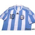 Photo3: Argentina 2010 Home Shirt #10 Lionel Messi