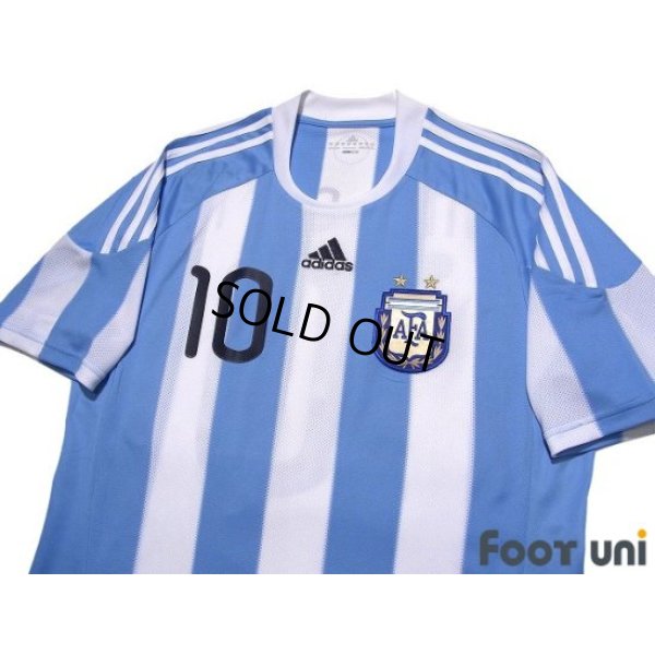 Photo3: Argentina 2010 Home Shirt #10 Lionel Messi