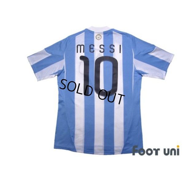 Photo2: Argentina 2010 Home Shirt #10 Lionel Messi