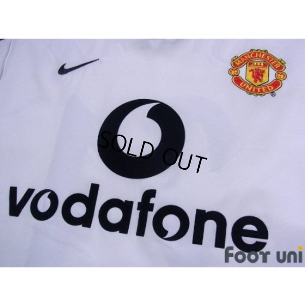Photo7: Manchester United 2002-2003 Away Long Sleeve Shirt #21 Diego Forlan The F.A. Premier League Patch/Badge w/tags