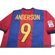 Photo4: FC Barcelona 1998-1999 Home Shirt #9 Sonny Anderson LFP Patch/Badge