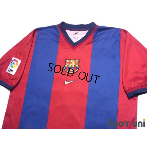 Photo3: FC Barcelona 1998-1999 Home Shirt #9 Sonny Anderson LFP Patch/Badge