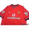 Photo3: Manchester United 2000-2002 Home Shirt #7 David Beckham Champions 1999-2000 The F.A. Premier League Patch/Badge