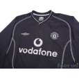 Photo3: Manchester United 2000-2002 GK Long Sleeve Shirt #1 Fabien Barthez w/tags