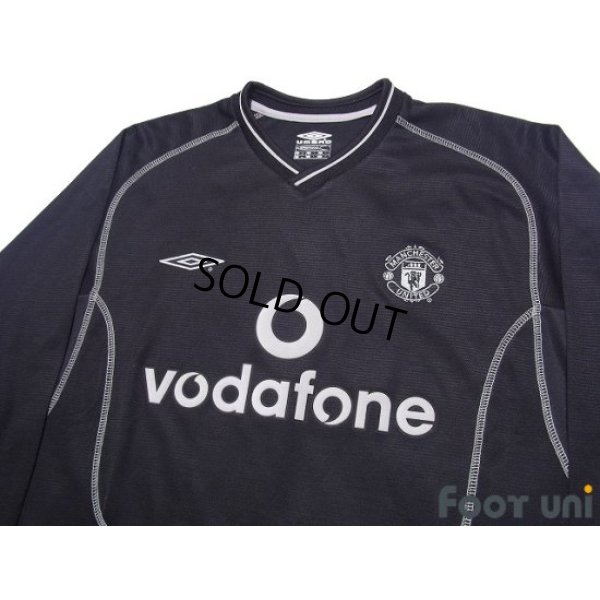 Photo3: Manchester United 2000-2002 GK Long Sleeve Shirt #1 Fabien Barthez w/tags