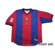 Photo1: FC Barcelona 1998-1999 Home Shirt #9 Sonny Anderson LFP Patch/Badge (1)