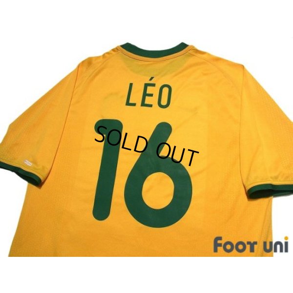 Photo4: Brazil 2000 Home Shirt #16 Leo