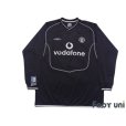 Photo1: Manchester United 2000-2002 GK Long Sleeve Shirt #1 Fabien Barthez w/tags (1)