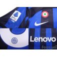 Photo7: Inter Milan 2022-2023 Home Shirt #10 Lautaro Martínez Serie A Tim Patch/Badge Coppa Italia Patch/Badge w/tags