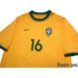 Photo3: Brazil 2000 Home Shirt #16 Leo