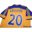 Photo3: Sweden Euro 2000 Home Shirt #20 Henrik Larsson