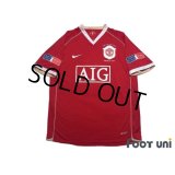 Manchester United 2006-2007 Home Shirt #8 Wayne Rooney The FA CUP e-on Patch/Badge w/tags