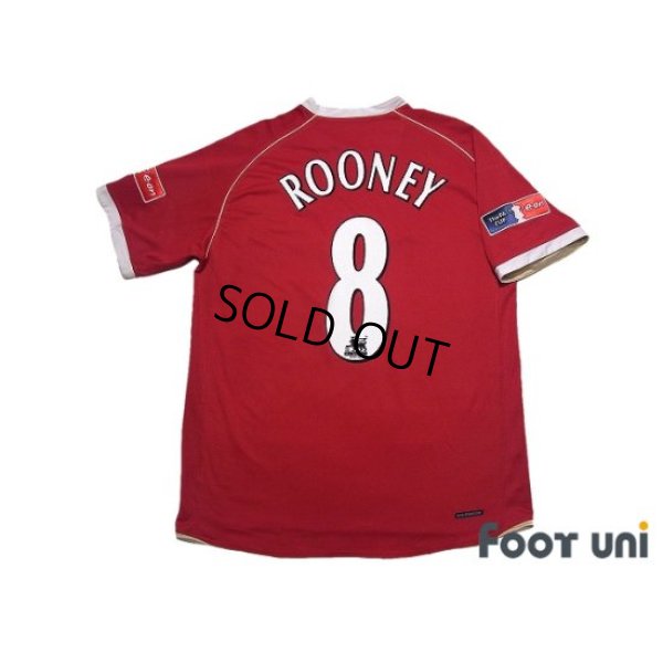 Photo2: Manchester United 2006-2007 Home Shirt #8 Wayne Rooney The FA CUP e-on Patch/Badge w/tags