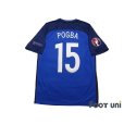 Photo2: France Euro 2016 Home Shirt #15 Paul Pogba UEFA Euro 2016 Patch/Badge Respect Patch/Badge w/tags (2)