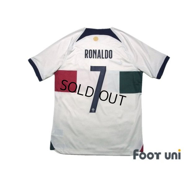 Photo2: Portugal 2022 Away Shirt #7 Cristiano Ronaldo w/tags