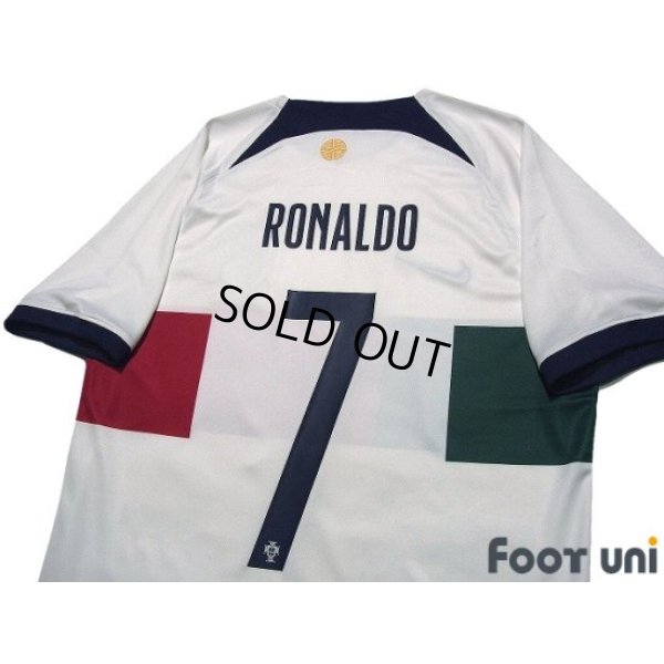 Photo4: Portugal 2022 Away Shirt #7 Cristiano Ronaldo w/tags