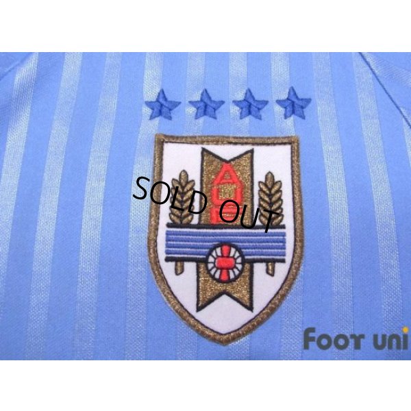 Photo6: Uruguay 1993-1995 Home Long Sleeve Shirt #10