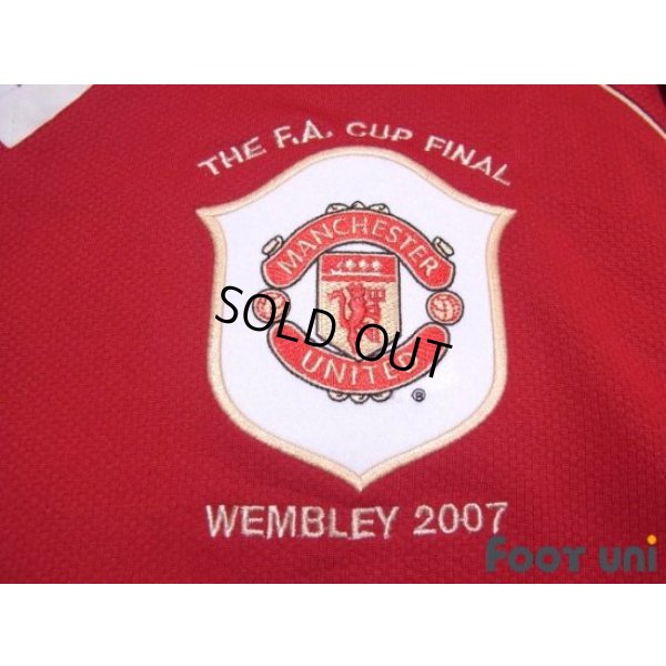 Photo6: Manchester United 2006-2007 Home Shirt #8 Wayne Rooney The FA CUP e-on Patch/Badge w/tags